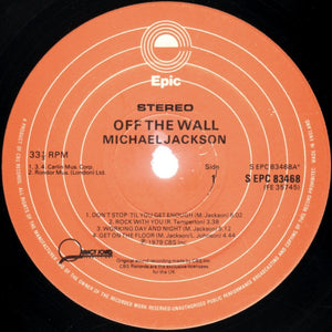 Michael Jackson : Off The Wall (LP, Album, Gat)