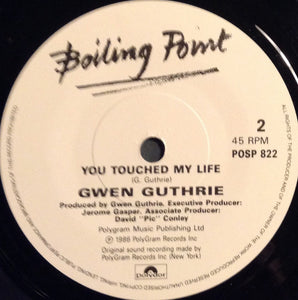 Gwen Guthrie : (They Long To Be) Close To You (7", Single, Pap)
