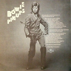 David Bowie : Pinups (LP, Album, RP)