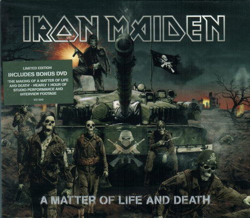 Iron Maiden : A Matter Of Life And Death (CD, Album + DVD-V, PAL + Ltd, Sli)