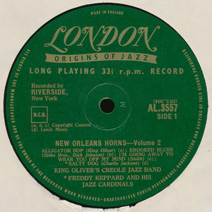 Various : New Orleans Horns Volume 2 (10", Comp, Mono)