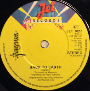 Magnum (3) : Back To Earth (2x7", Single)