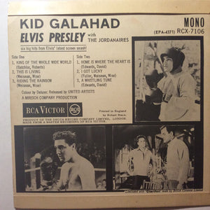 Elvis Presley With The Jordanaires : Kid Galahad (7", EP)