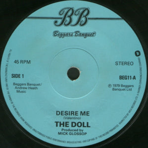 The Doll : Desire Me (7", Single, Sol)