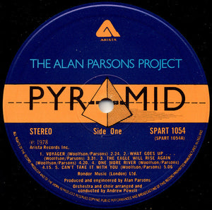 The Alan Parsons Project : Pyramid (LP, Album, Gat)