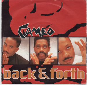 Cameo : Back & Forth (7", Single, Blu)