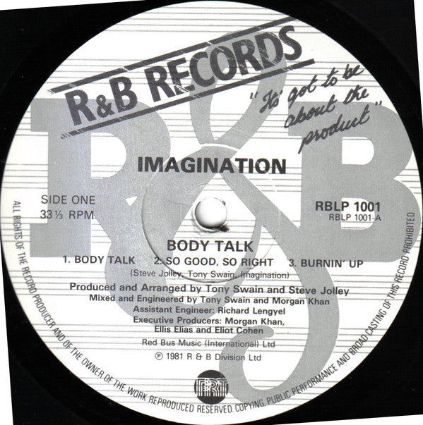 Imagination : Body Talk (LP, Album, Ger)