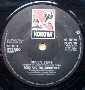 Echo & The Bunnymen : Seven Seas (7", Single)