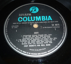 Zoot Money's Big Roll Band : Zoot! (LP, Album, Mono)