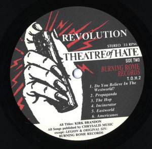 Theatre Of Hate : Revolution (LP, Comp)