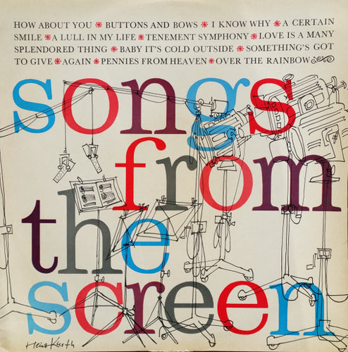 The New World Show Orchestra With The Linden Singers : Songs From The Screen (LP, Album, Mono, Club)