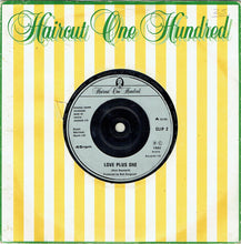 Load image into Gallery viewer, Haircut One Hundred : Love Plus One (7&quot;, Single, Sil)
