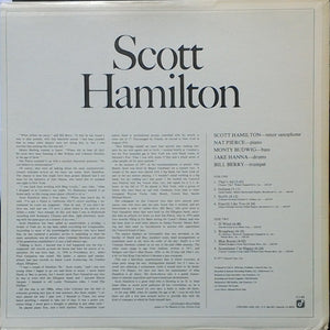 Scott Hamilton : Scott Hamilton Is A Good Wind Who Is Blowing Us No Ill (LP, Album)