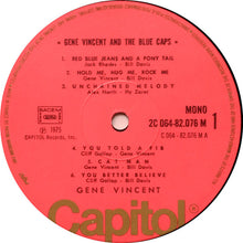 Load image into Gallery viewer, Gene Vincent And The Blue Caps* : Gene Vincent And The Blue Caps (LP, Album, Mono, RE)
