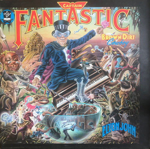 Elton John : Captain Fantastic And The Brown Dirt Cowboy (LP, Album, Gat)
