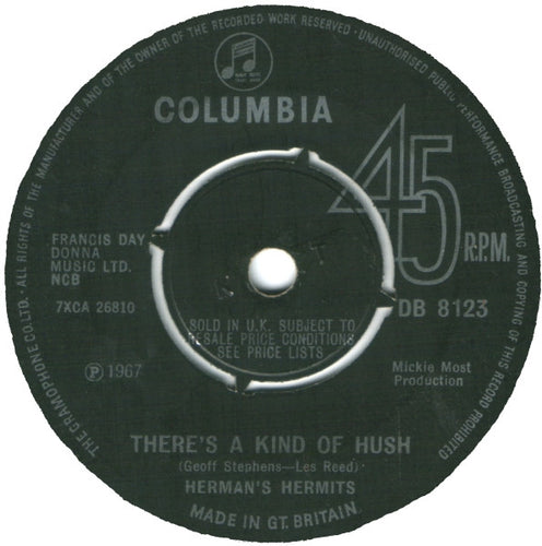 Herman's Hermits : There's A Kind Of Hush (7