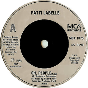 Patti LaBelle : Oh, People (7", Single)