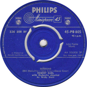 Robert Earl : I May Never Pass This Way Again (7", Single)