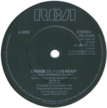 Load image into Gallery viewer, Wax (6) : Building A Bridge To Your Heart (7&quot;, Single)
