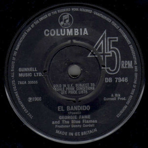 Georgie Fame & The Blue Flames : Get Away (7", Single)