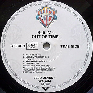 R.E.M. : Out Of Time (LP, Album)