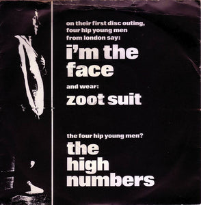The High Numbers : I'm The Face / Zoot Suit (7", Single, RE)