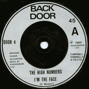 The High Numbers : I'm The Face / Zoot Suit (7", Single, RE)
