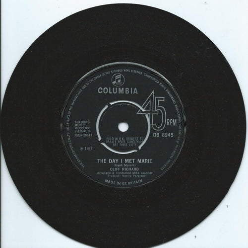 Cliff Richard : The Day I Met Marie (7