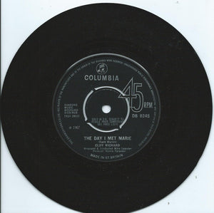 Cliff Richard : The Day I Met Marie (7", Single, Pus)