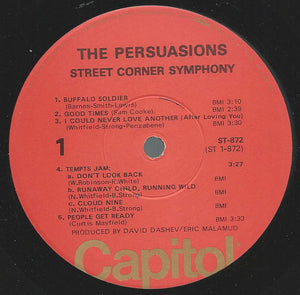 The Persuasions : Street Corner Symphony (LP, Album)