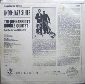 The Joe Harriott Double Quintet : Indo-Jazz Suite (LP, Album, Mono)