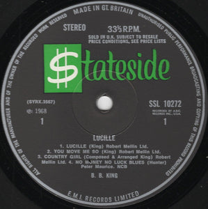 B.B. King : Lucille (LP)