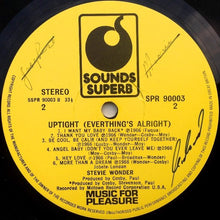 Load image into Gallery viewer, Stevie Wonder : Uptight (Everything&#39;s Alright) (LP, Comp)
