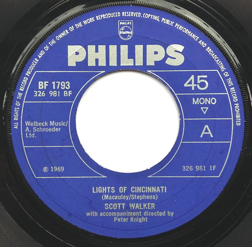 Scott Walker : Lights Of Cincinnati (7