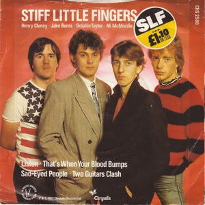 Stiff Little Fingers : Listen (7", EP)