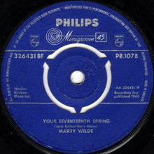 Load image into Gallery viewer, Marty Wilde : Little Girl / Your Seventeenth Spring (7&quot;)
