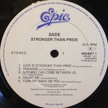 Load image into Gallery viewer, Sade : Stronger Than Pride (LP, Album)
