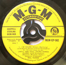 Load image into Gallery viewer, Mel Tormé : &quot;Voice In Velvet&quot; (7&quot;, EP)
