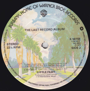 Little Feat : The Last Record Album (LP, Album)
