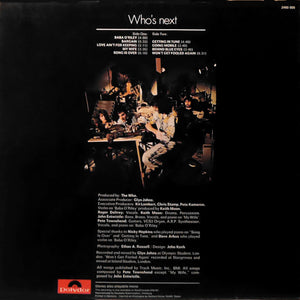 The Who : Who's Next (LP, Album, Mono, Deu)