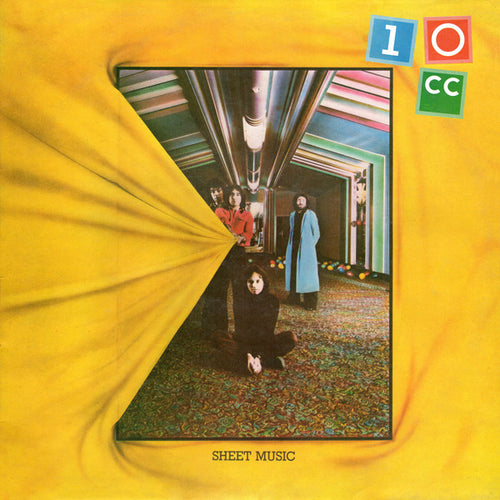 10cc : Sheet Music (LP, Album, Sil)