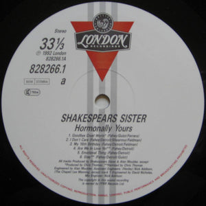 Shakespears Sister* : Hormonally Yours (LP, Album)