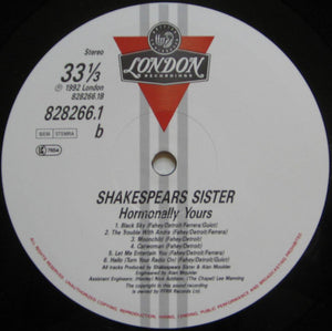 Shakespears Sister* : Hormonally Yours (LP, Album)
