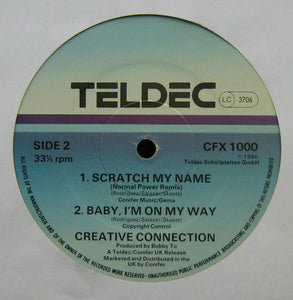 Creative Connection : Scratch My Name (Full Power Remix) (12", Single)