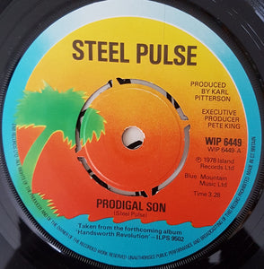 Steel Pulse : Prodigal Son (7", Single)