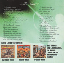 Load image into Gallery viewer, Bolt Thrower : ...For Victory (CD, Album)
