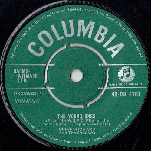 Cliff Richard & The Shadows : The Young Ones (7