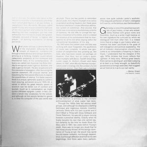 Stan Getz : Stan Getz (2xLP, Comp, Mono, RE)