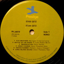 Load image into Gallery viewer, Stan Getz : Stan Getz (2xLP, Comp, Mono, RE)

