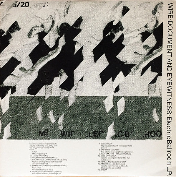 Wire : Document And Eyewitness (LP, Album + 12